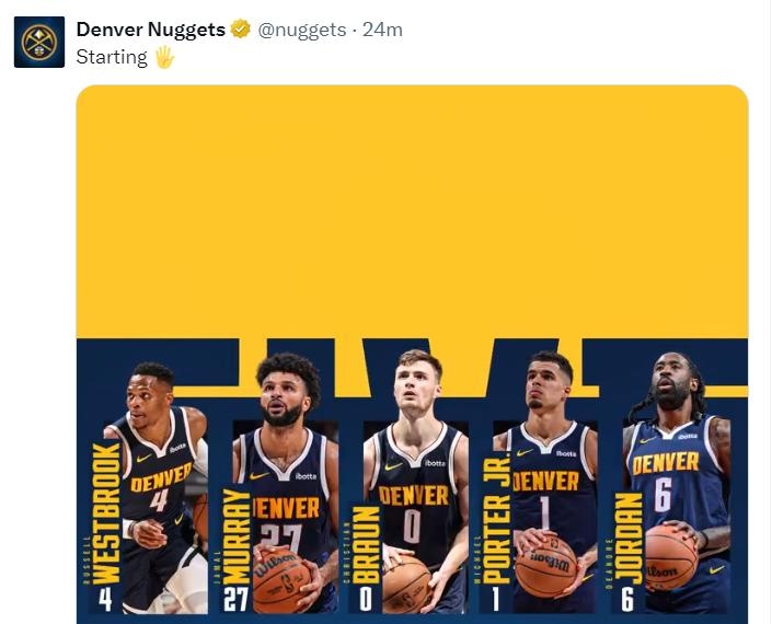 火箭大胜热火，勇士战胜掘金